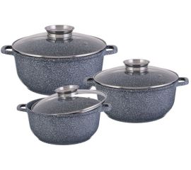 Кастрюли с антипригарным покрытием и алюминиевые