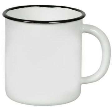 Кружка 1,0л (эмалированная, белая) Россия