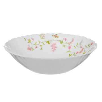 Салатник 700мл, 19см, Millimi Клавель, опаловое стекло