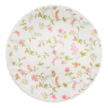 Тарелка 19см десертная Millimi Клавель, опаловое стекло