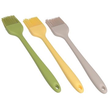 Кисточка кулинарная 21см «Арти», силиконовая, 3 цвета