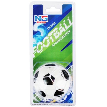 Ароматизатор Футбольный мяч, цитрус, океан, ваниль, новая машина