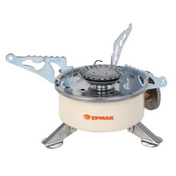 Плитка газовая, портативная, круглая, 10,5х11,5х8,5см