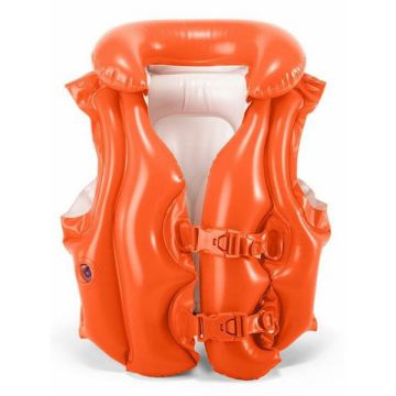Жилет надувной Делюкс 50х47см, от 3 до 6 лет. INTEX