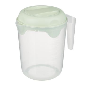 Кувшин для блендера 2л с крышкой, пластик. Россия
