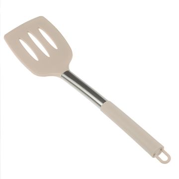 Лопатка кулинарная с прорезями, силикон. SATOSHI Тулон