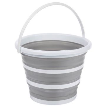 Ведро для уборки, складное, 10л, полипропилен, термопластичная резина