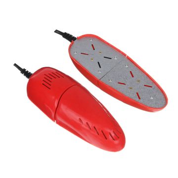 Сушилка для обуви раздвижная,18x6x4,5см, пластик, 220В, 20Вт LEBEN