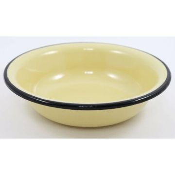 Миска 0,9л палевая, эмаль, Россия