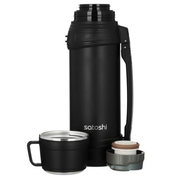 Термос с широкой горловиной 1,60л, нержавеющая сталь 18/10. SATOSHI Акка