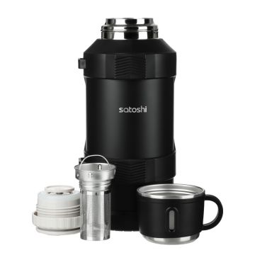 Термос с широкой горловиной 3,0л, нержавеющая сталь 18/10. SATOSHI Акка