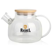 Чайник заварочный 0,5л (стекло, фильтр для чая: нерж. сталь)