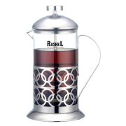 Кофейник 350мл (Френч-пресс, стекло, фильтр для чая, нерж. сталь) RasheL
