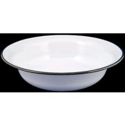 Миска 0,9л белая, эмаль, Россия