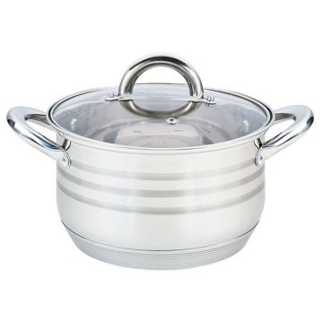 13 Кастрюля 2,1л (нжс, стекл. крышка, индукционное дно) Maesto Гонконг