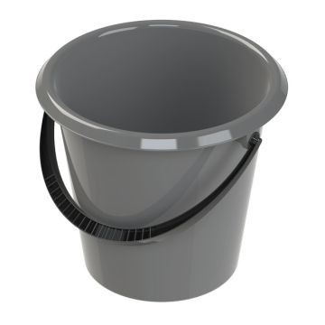 Ведро 8л, хозяйственное, пластиковое. Россия