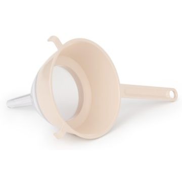 Воронка с ситом d-13,0см, пластик, Россия