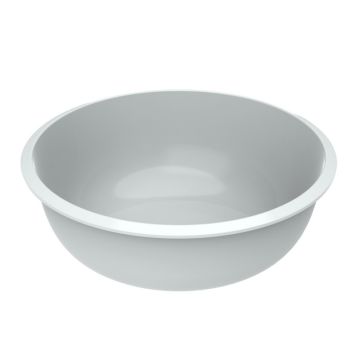 Миска 1,3л «Шарм» пластиковая, цвет: серый. Россия